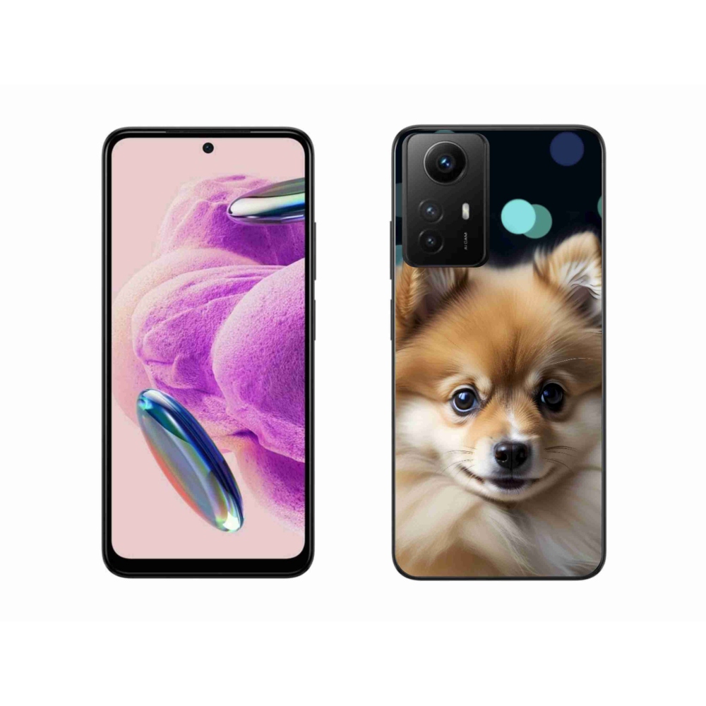 Gelový kryt mmCase na Xiaomi Redmi Note 12S - roztomilý pomeranian