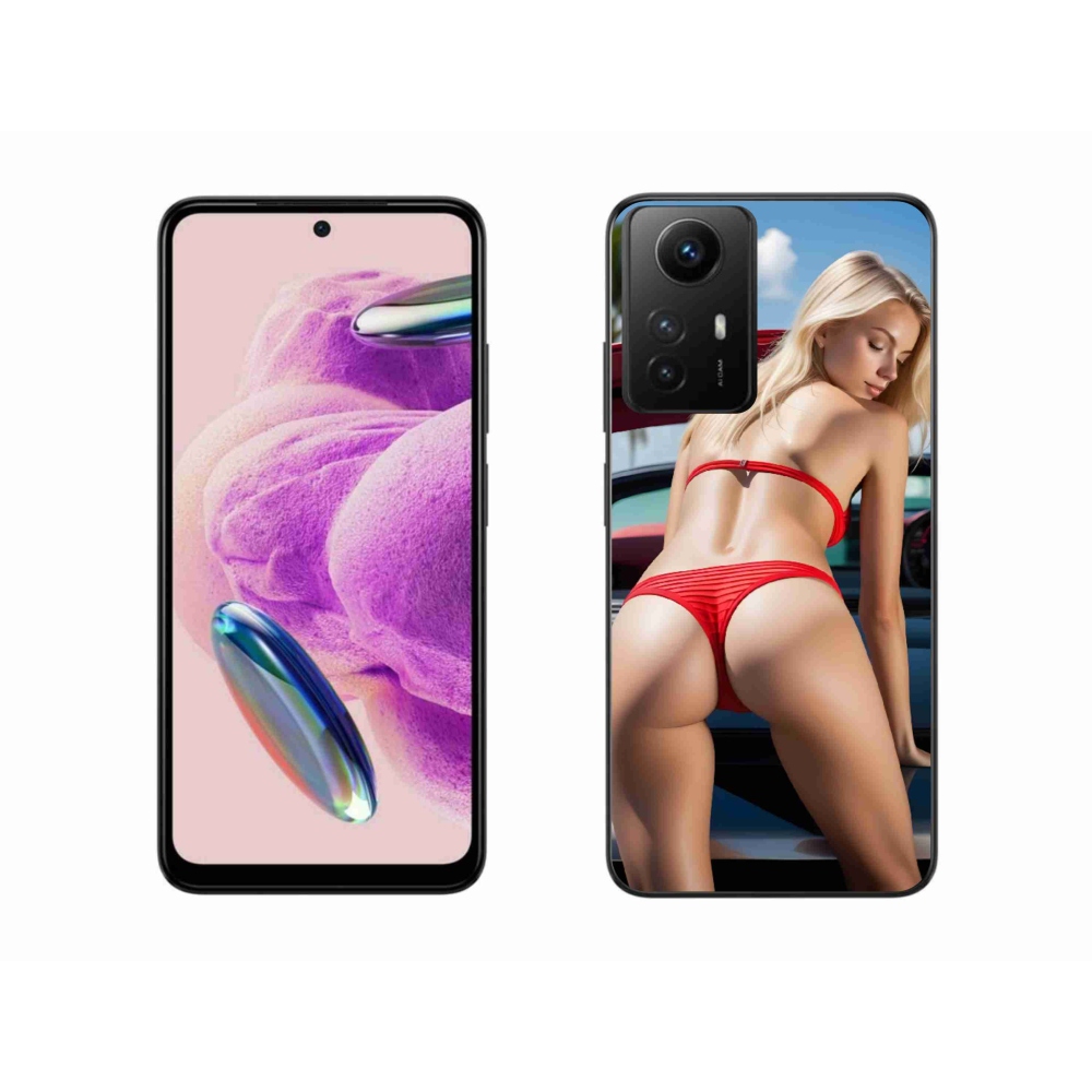 Gelový kryt mmCase na Xiaomi Redmi Note 12S - sexy žena 2