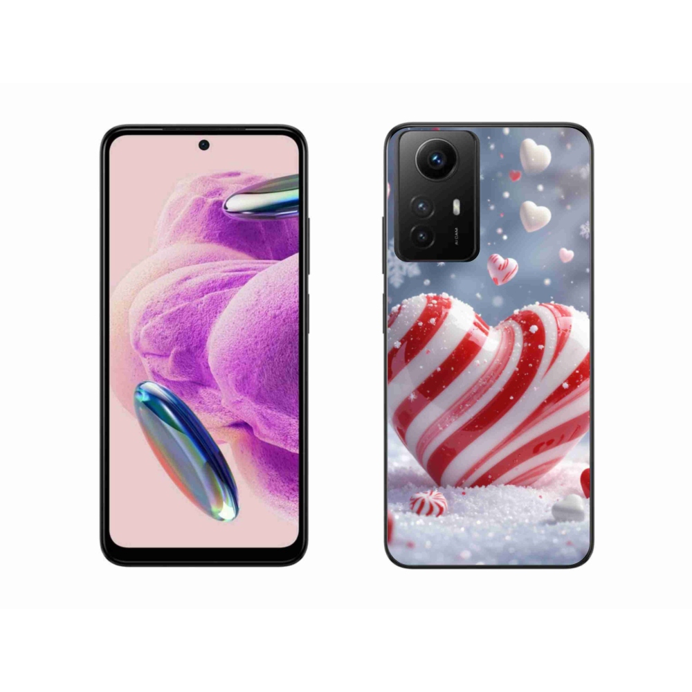 Gelový kryt mmCase na Xiaomi Redmi Note 12S - sladké srdce