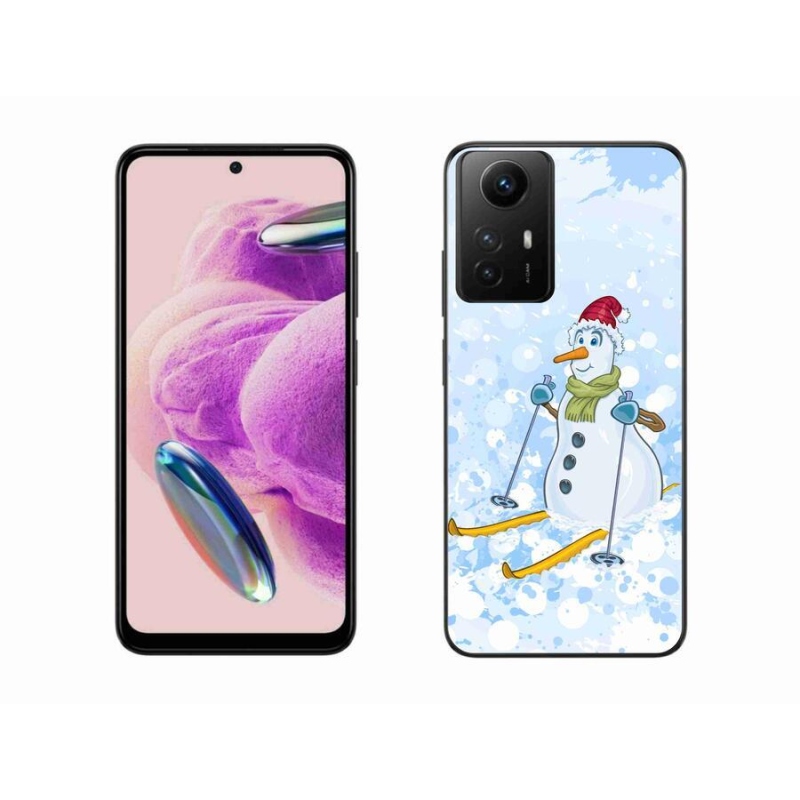 Gelový kryt mmCase na Xiaomi Redmi Note 12S - sněhulák