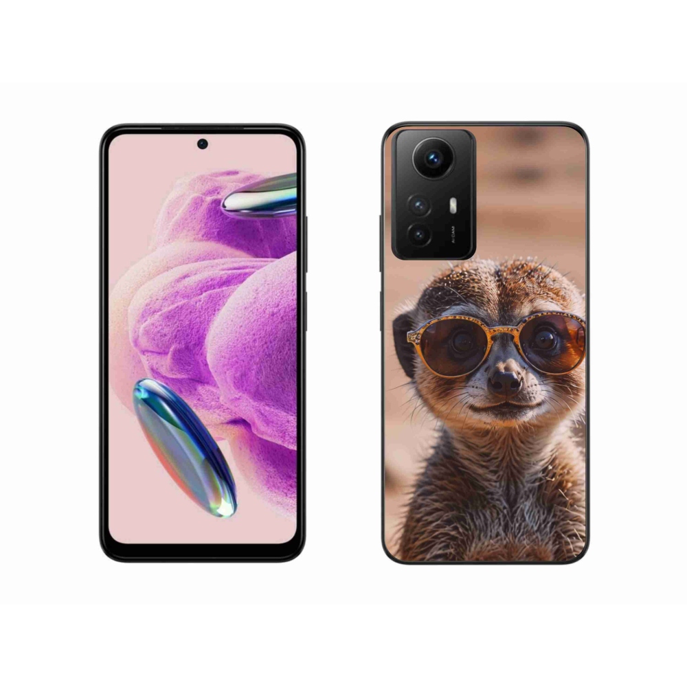 Gelový kryt mmCase na Xiaomi Redmi Note 12S - stylová surikata