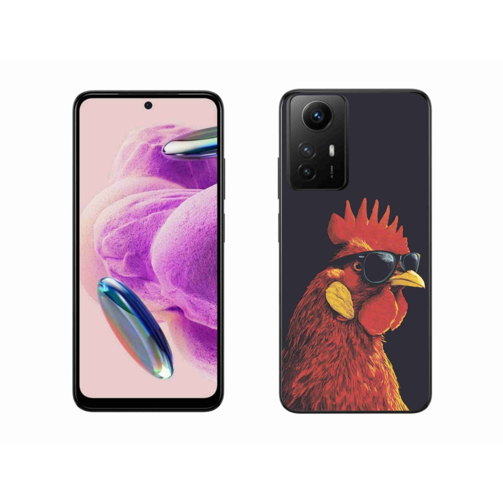 Gelový kryt mmCase na Xiaomi Redmi Note 12S - stylový kohout