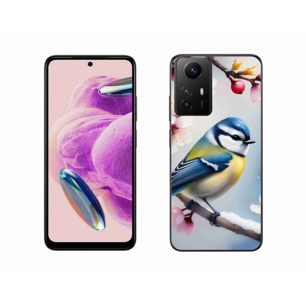 Gelový kryt mmCase na Xiaomi Redmi Note 12S - sýkorka