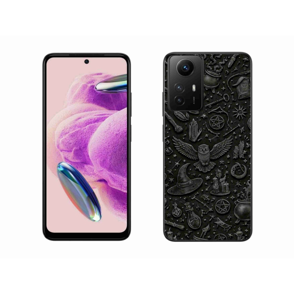 Gelový kryt mmCase na Xiaomi Redmi Note 12S - tmavý magický svět