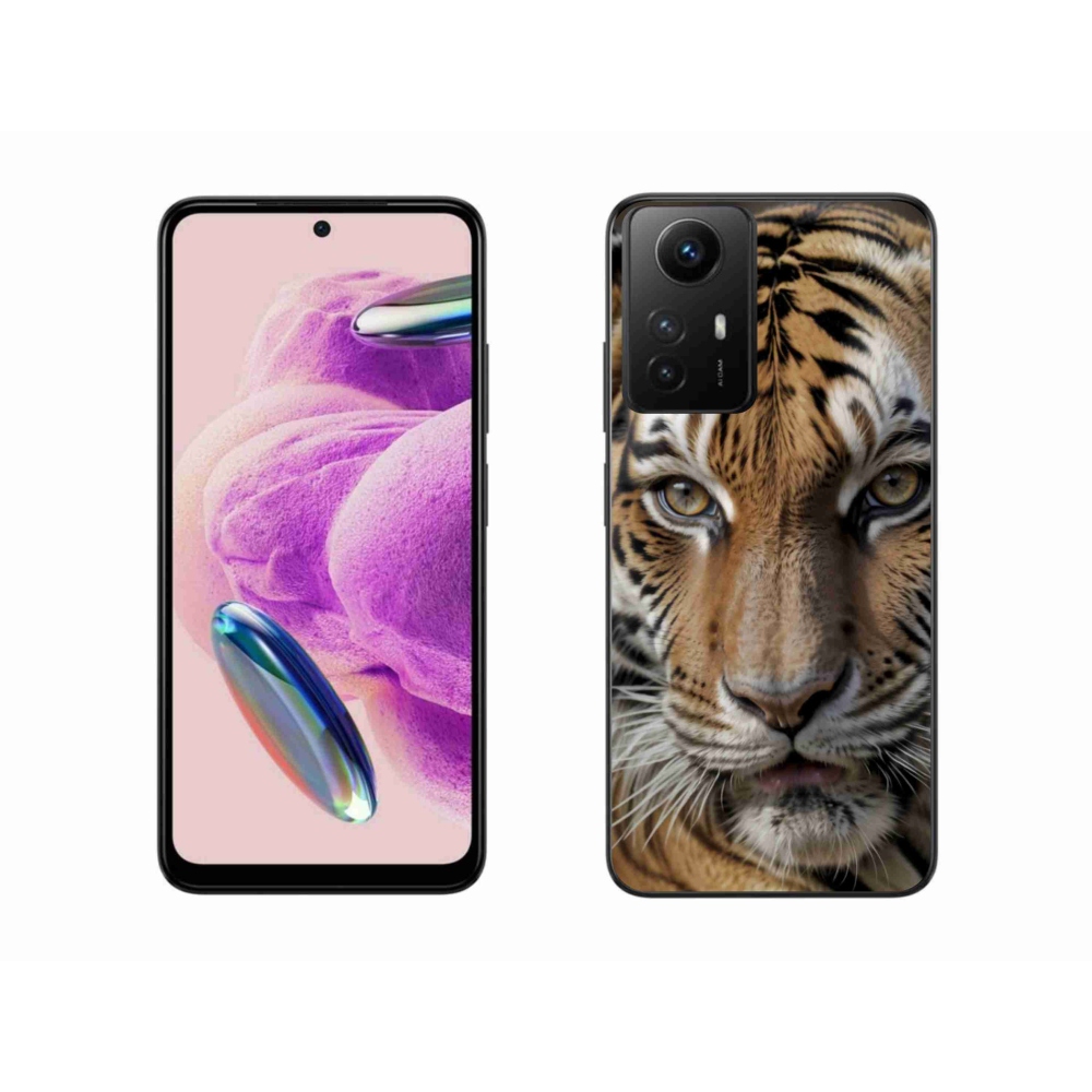 Gelový kryt mmCase na Xiaomi Redmi Note 12S - tygří pohled