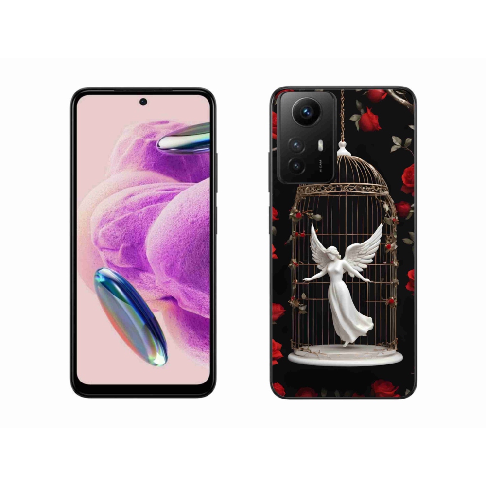 Gelový kryt mmCase na Xiaomi Redmi Note 12S - uvězněný anděl