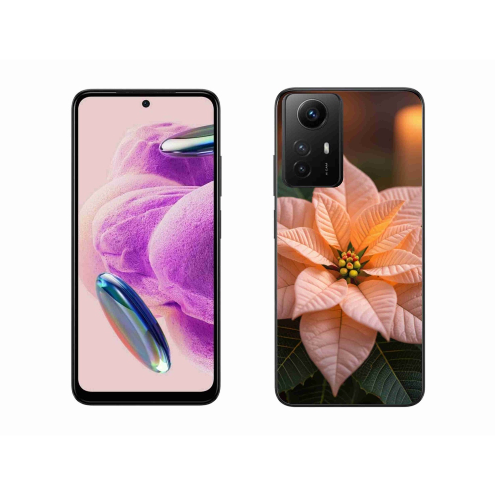 Gelový kryt mmCase na Xiaomi Redmi Note 12S - vánoční hvězda