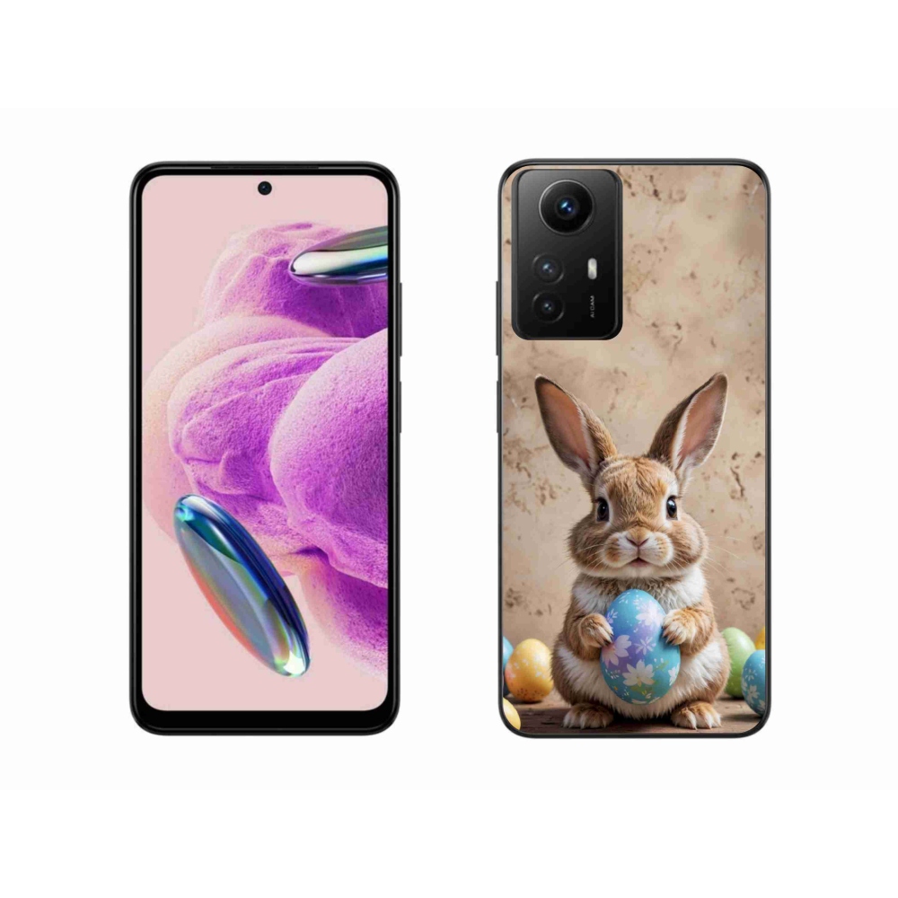Gelový kryt mmCase na Xiaomi Redmi Note 12S - velikonoční králíček