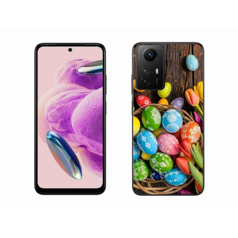 Gelový kryt mmCase na Xiaomi Redmi Note 12S - velikonoční vajíčka