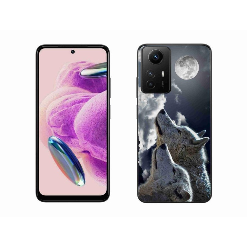 Gelový kryt mmCase na Xiaomi Redmi Note 12S - vlci