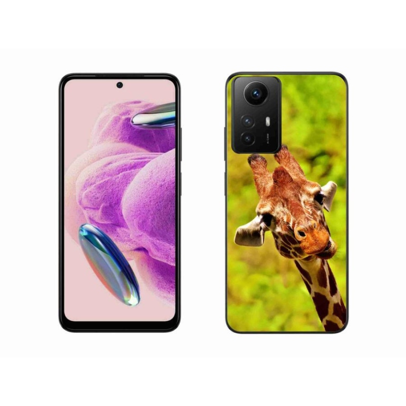 Gelový kryt mmCase na Xiaomi Redmi Note 12S - žirafa