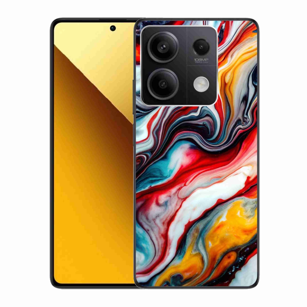 Gelový kryt mmCase na Xiaomi Redmi Note 13 5G - abstraktní motiv 35