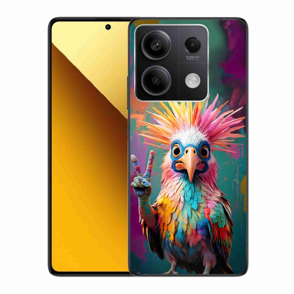 Gelový kryt mmCase na Xiaomi Redmi Note 13 5G - barevný rebel