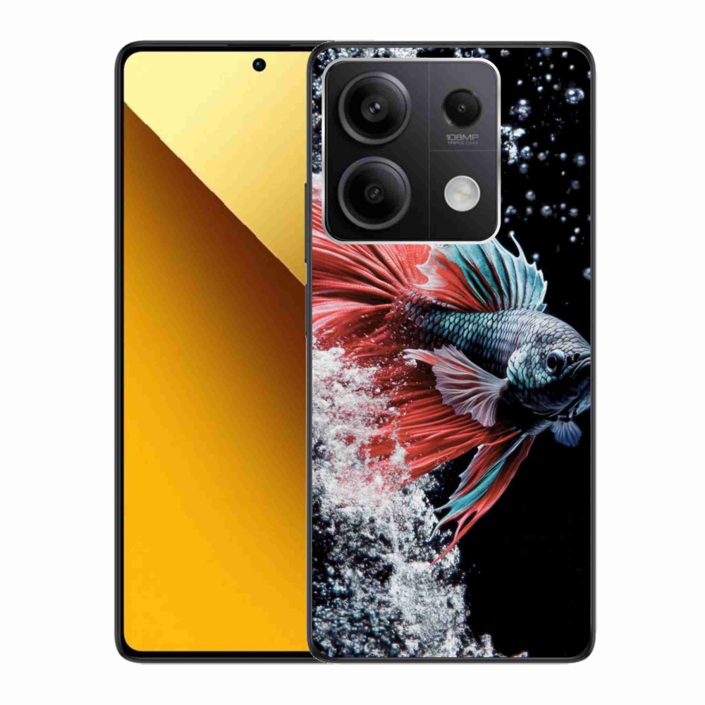 Gelový kryt mmCase na Xiaomi Redmi Note 13 5G - bojovnice pestrá