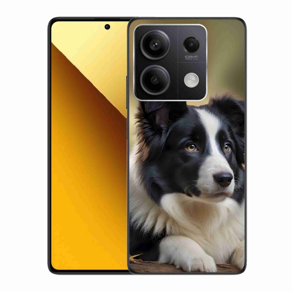 Gelový kryt mmCase na Xiaomi Redmi Note 13 5G - border kolie 2