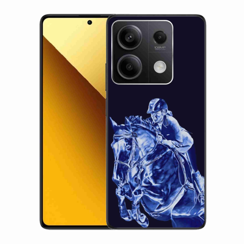 Gelový kryt mmCase na Xiaomi Redmi Note 13 5G - dostihový kůň
