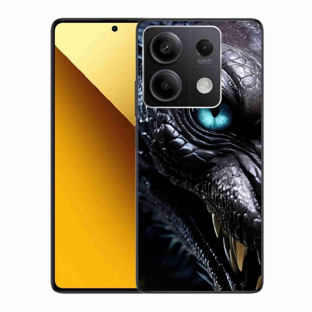 Gelový kryt mmCase na Xiaomi Redmi Note 13 5G - dračí pohled