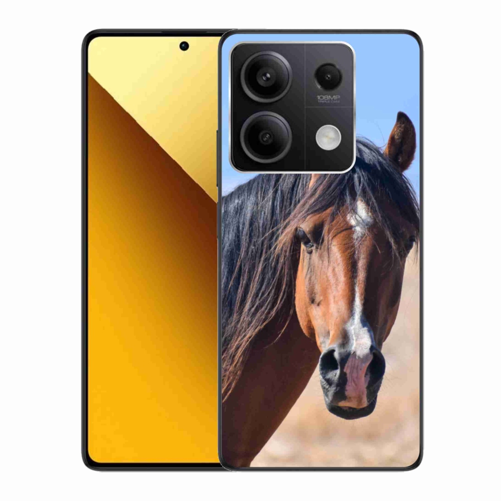 Gelový kryt mmCase na Xiaomi Redmi Note 13 5G - klidný kůň