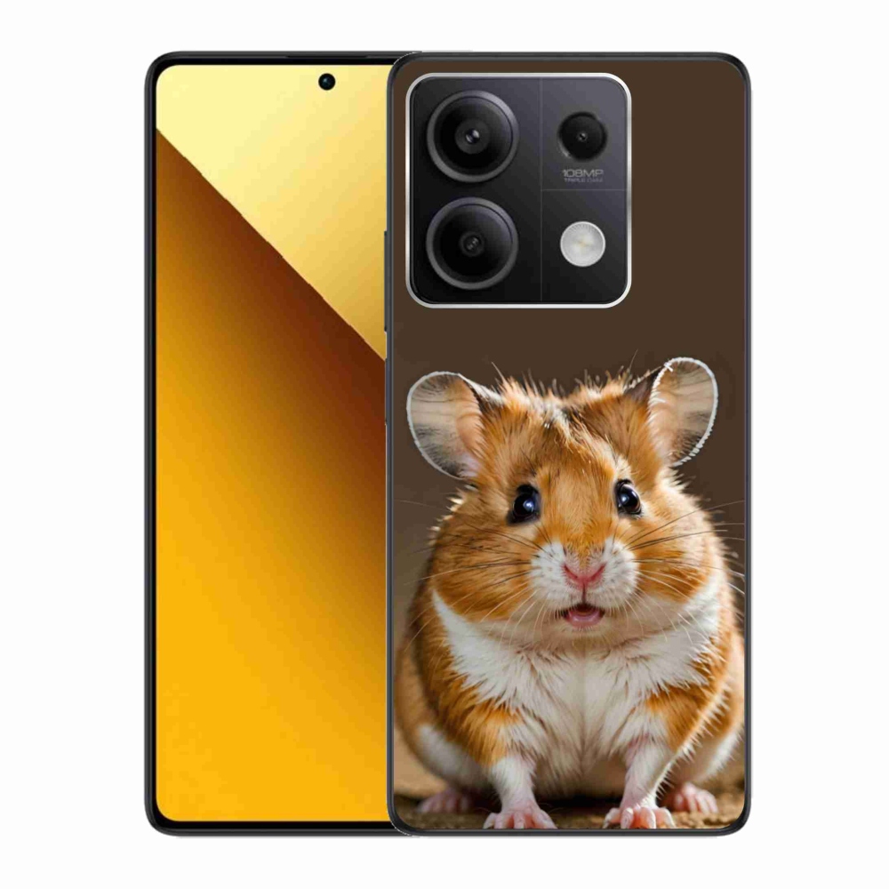 Gelový kryt mmCase na Xiaomi Redmi Note 13 5G - křeček