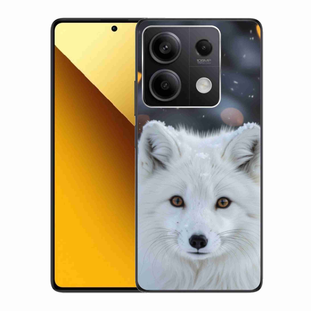 Gelový kryt mmCase na Xiaomi Redmi Note 13 5G - liška polární