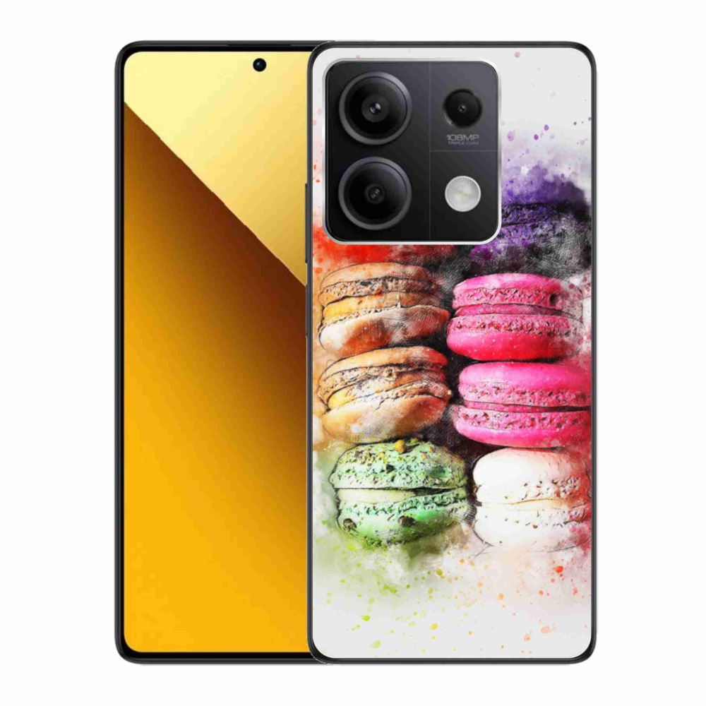 Gelový kryt mmCase na Xiaomi Redmi Note 13 5G - makrónky