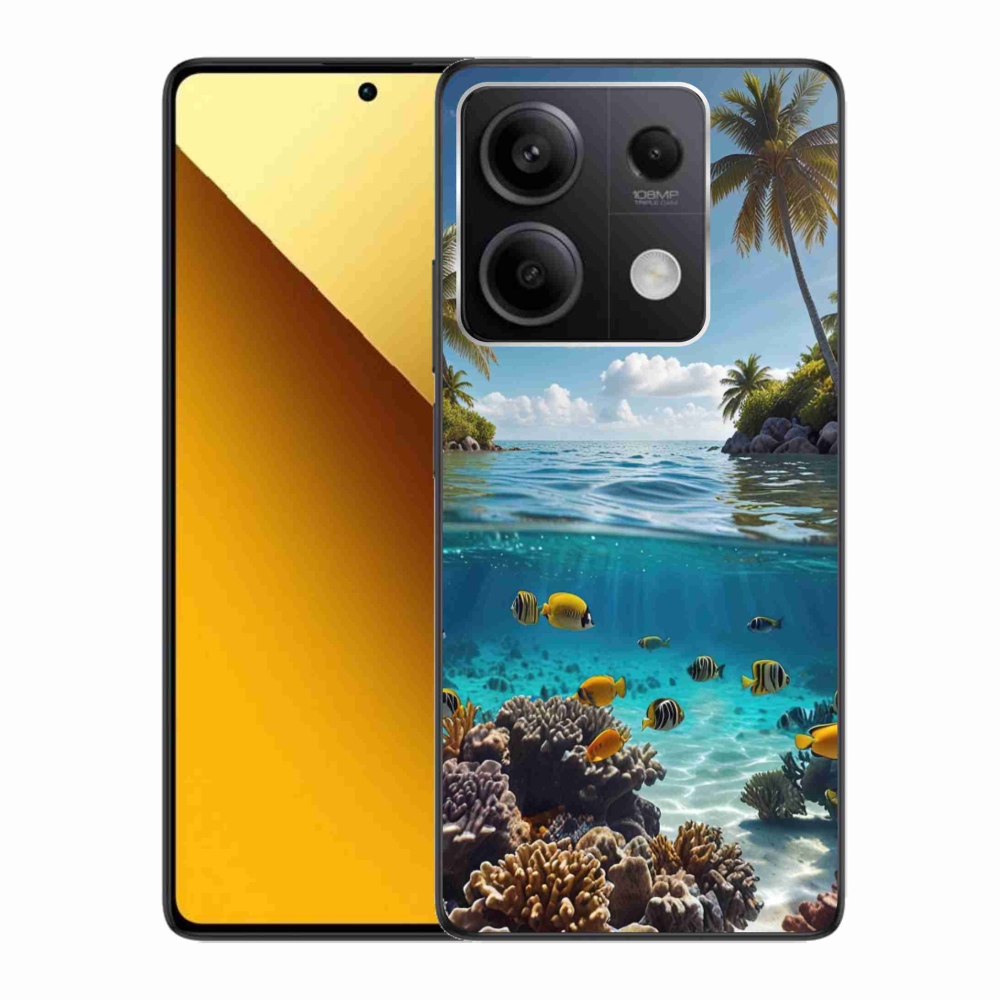 Gelový kryt mmCase na Xiaomi Redmi Note 13 5G - mořský svět 4