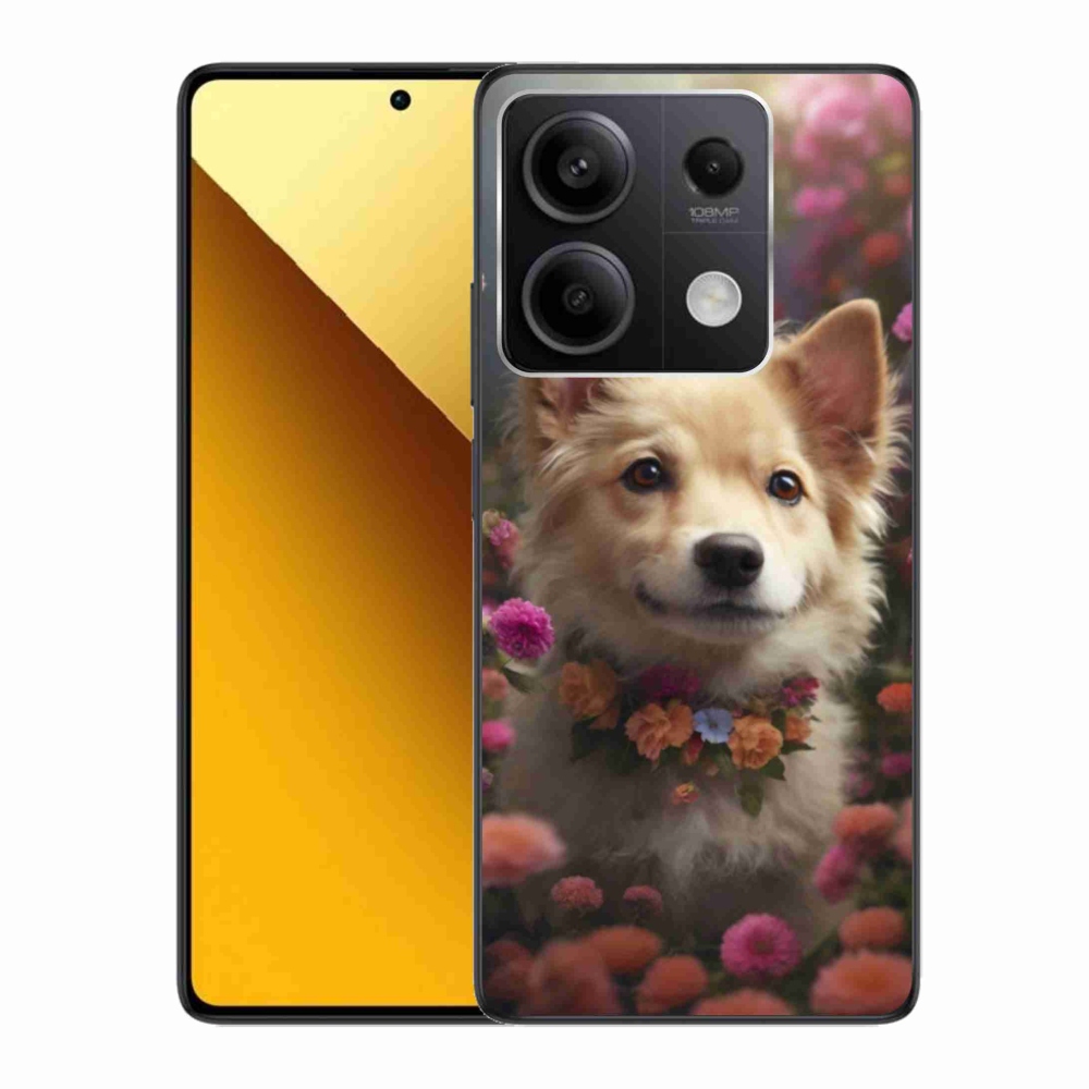 Gelový kryt mmCase na Xiaomi Redmi Note 13 5G - německý špic