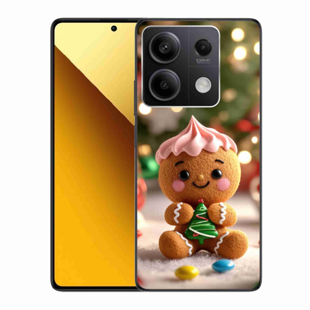 Gelový kryt mmCase na Xiaomi Redmi Note 13 5G - perníček