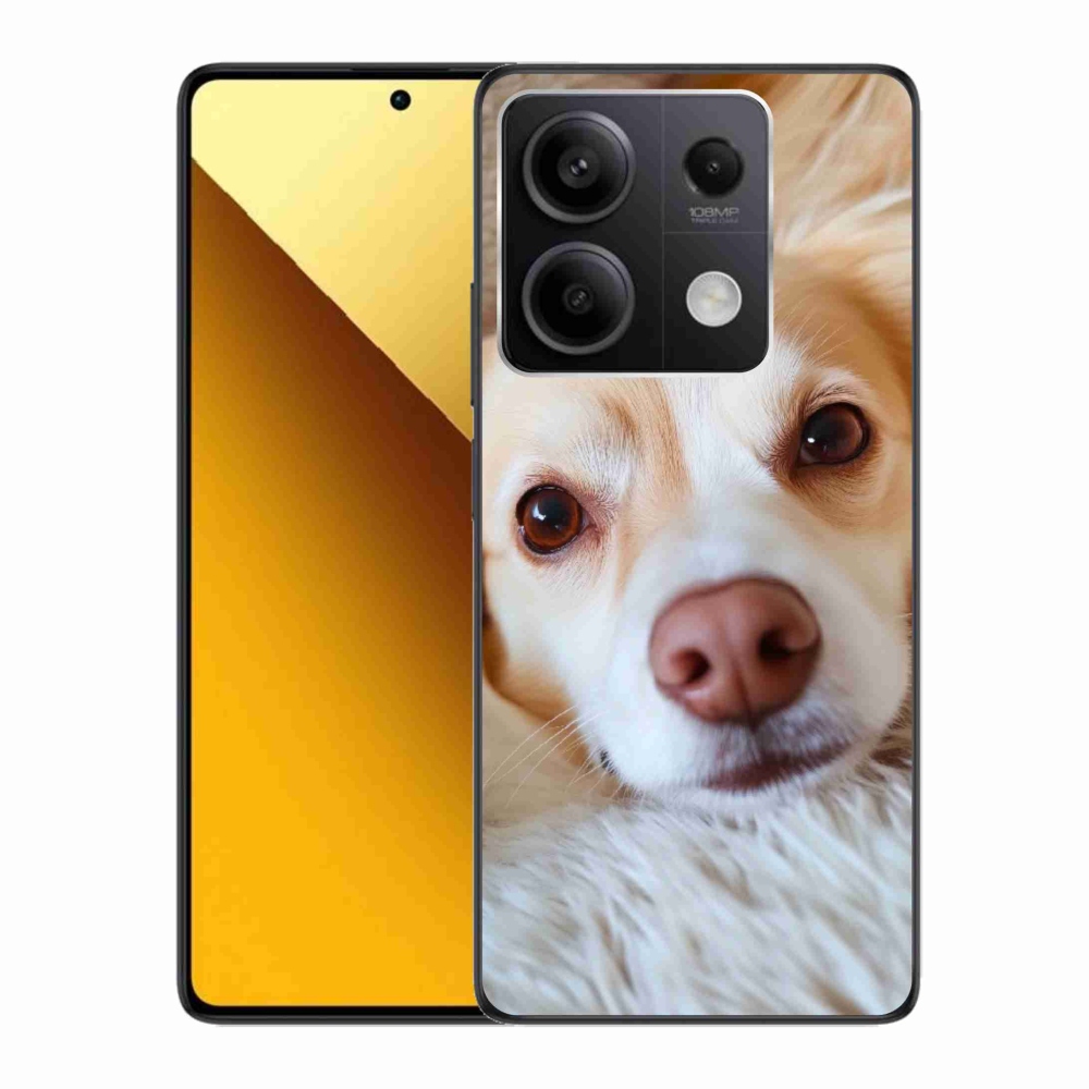Gelový kryt mmCase na Xiaomi Redmi Note 13 5G - Roztomilá čivava
