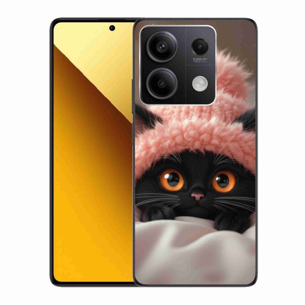 Gelový kryt mmCase na Xiaomi Redmi Note 13 5G - roztomilé kotě 7