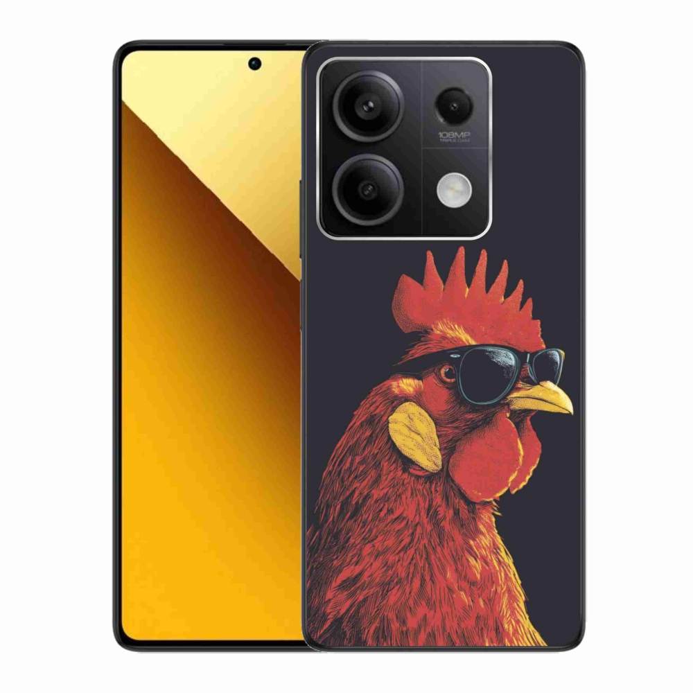 Gelový kryt mmCase na Xiaomi Redmi Note 13 5G - stylový kohout