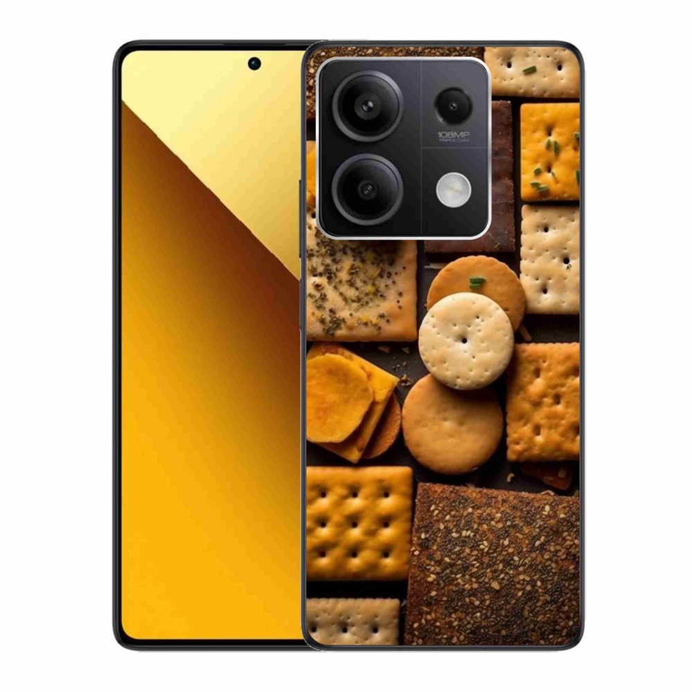 Gelový kryt mmCase na Xiaomi Redmi Note 13 5G - sušenky