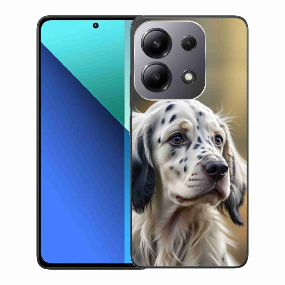 Gelový kryt mmCase na Xiaomi Redmi Note 13 - anglický setr