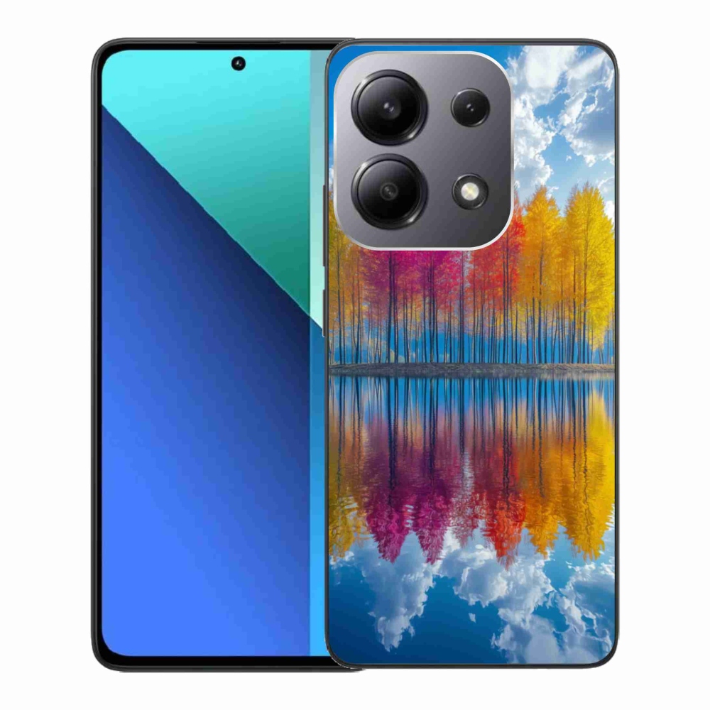 Gelový kryt mmCase na Xiaomi Redmi Note 13 - barevné stromy