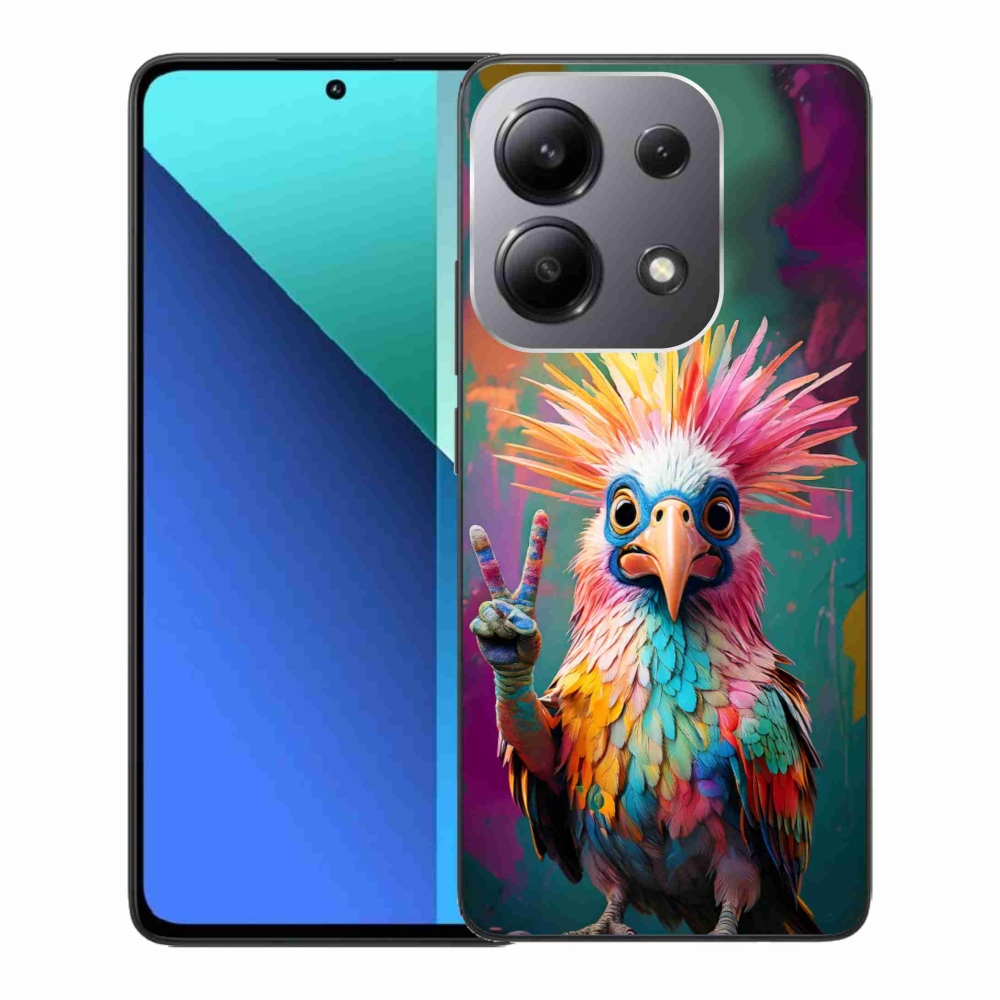 Gelový kryt mmCase na Xiaomi Redmi Note 13 - barevný rebel