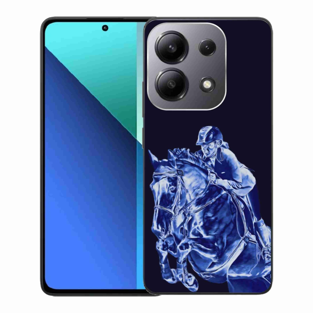 Gelový kryt mmCase na Xiaomi Redmi Note 13 - dostihový kůň