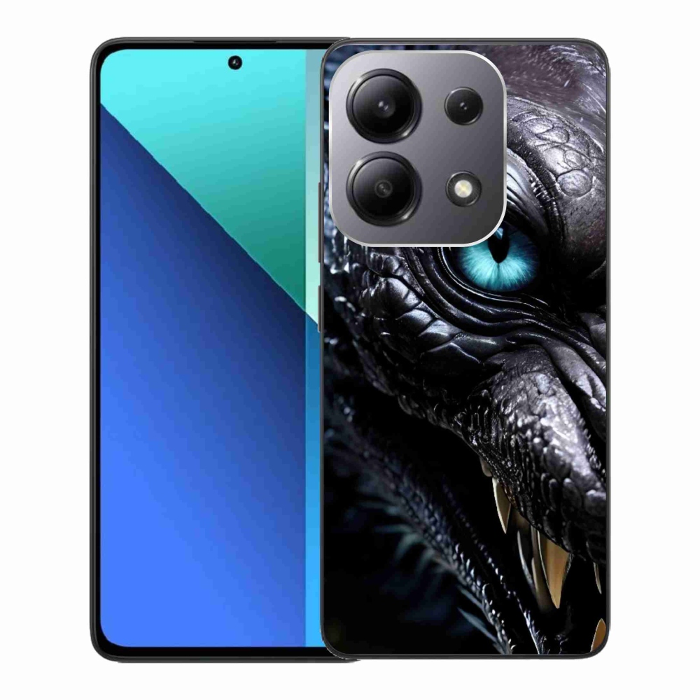 Gelový kryt mmCase na Xiaomi Redmi Note 13 - dračí pohled