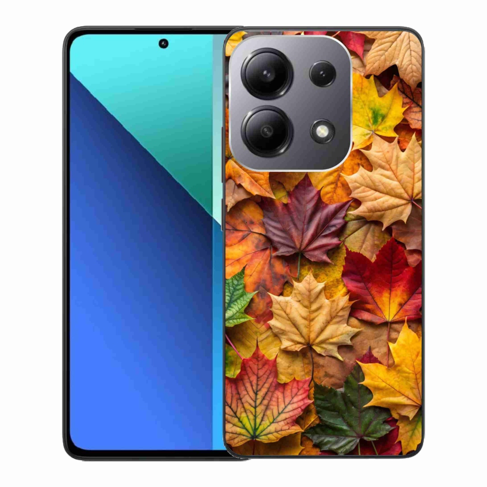 Gelový kryt mmCase na Xiaomi Redmi Note 13 - javorové listy 2