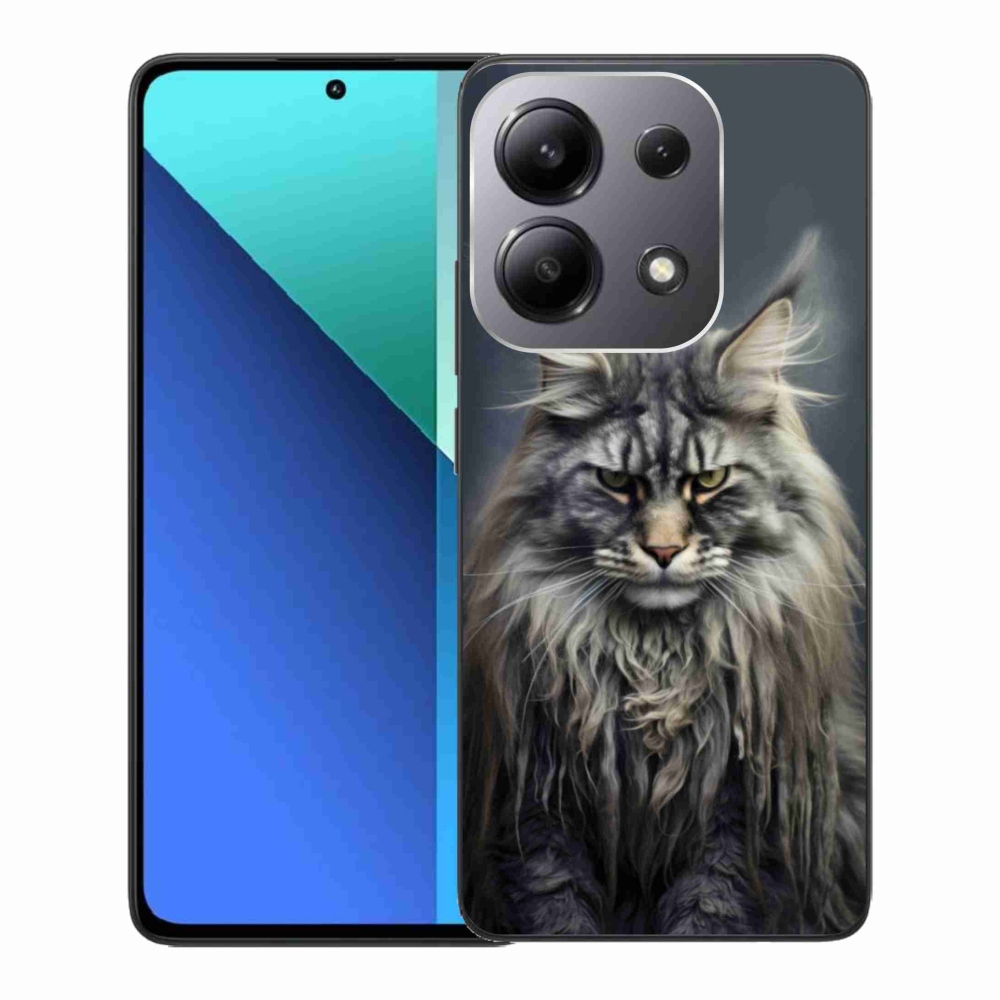 Gelový kryt mmCase na Xiaomi Redmi Note 13 - kočíčí pohled 4