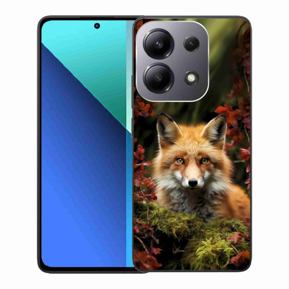 Gelový kryt mmCase na Xiaomi Redmi Note 13 - liška v lese