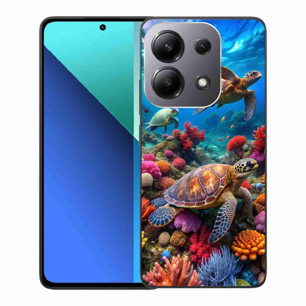 Gelový kryt mmCase na Xiaomi Redmi Note 13 - mořský svět 2