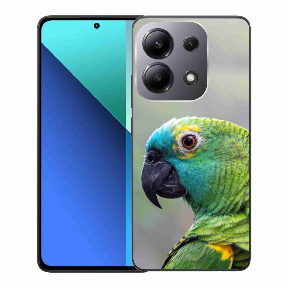 Gelový kryt mmCase na Xiaomi Redmi Note 13 - papoušek amazoňan