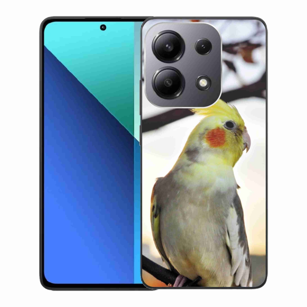 Gelový kryt mmCase na Xiaomi Redmi Note 13 - papoušek korela