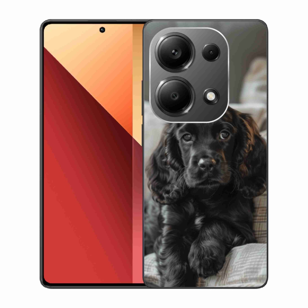 Gelový kryt mmCase na Xiaomi Redmi Note 13 Pro 4G/Poco M6 Pro - anglický kokršpaněl