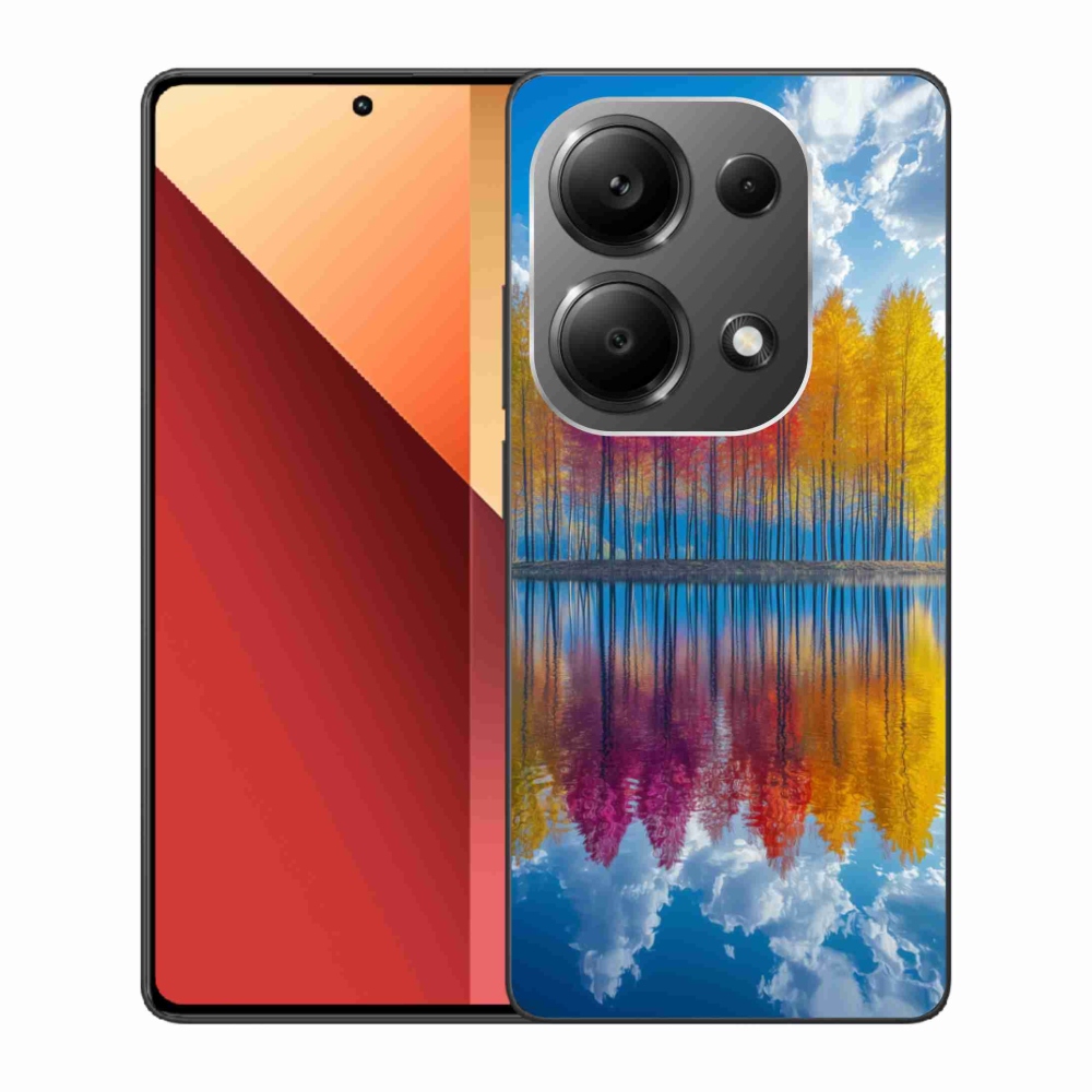 Gelový kryt mmCase na Xiaomi Redmi Note 13 Pro 4G/Poco M6 Pro - barevné stromy