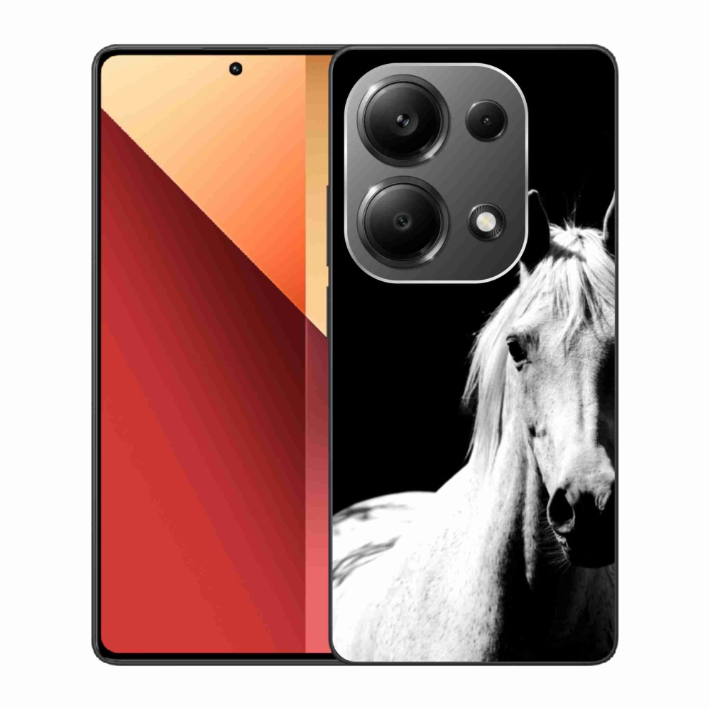 Gelový kryt mmCase na Xiaomi Redmi Note 13 Pro 4G/Poco M6 Pro - bílý kůň 5