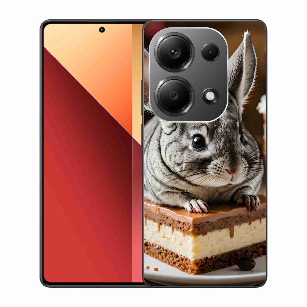 Gelový kryt mmCase na Xiaomi Redmi Note 13 Pro 4G/Poco M6 Pro - činčila