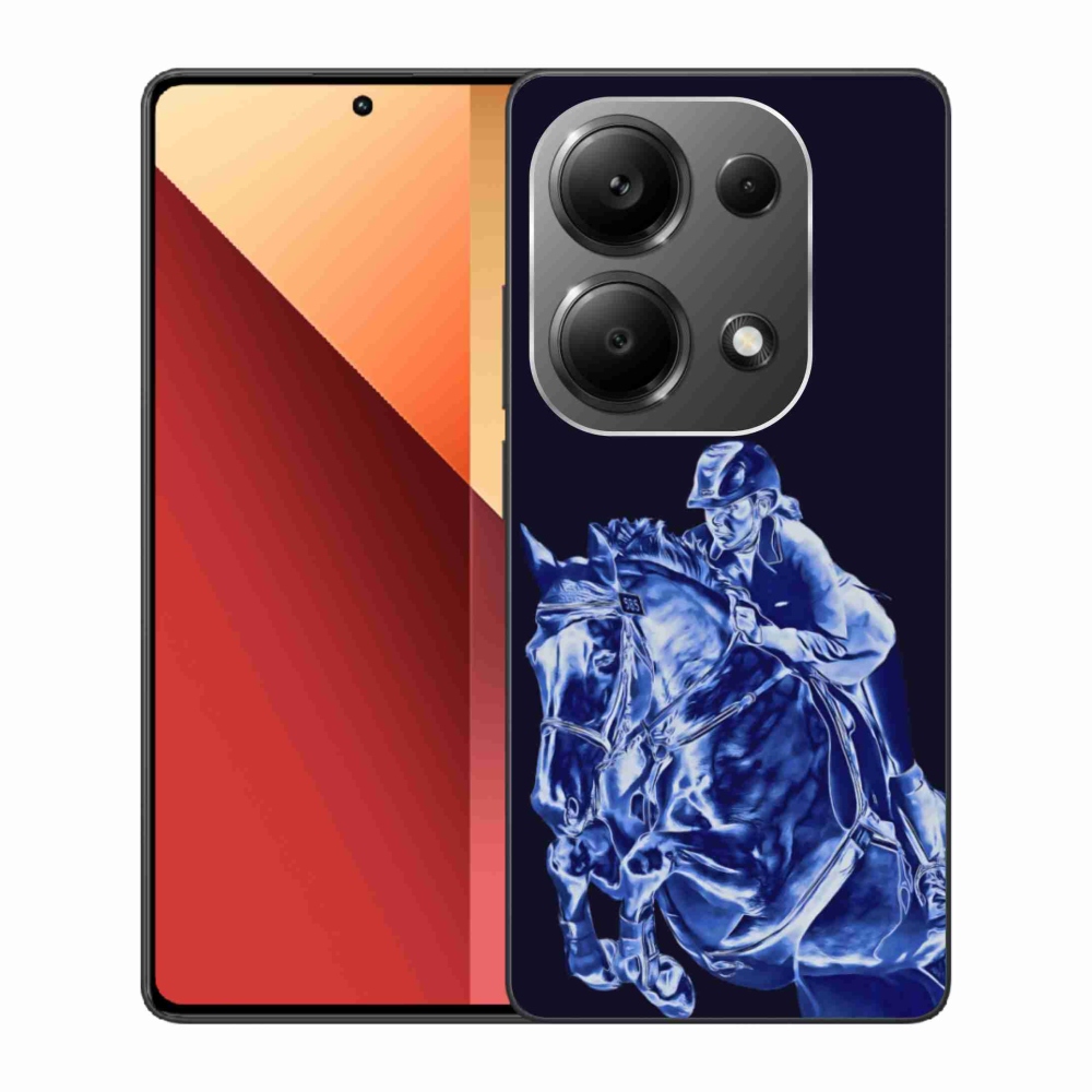 Gelový kryt mmCase na Xiaomi Redmi Note 13 Pro 4G/Poco M6 Pro - dostihový kůň