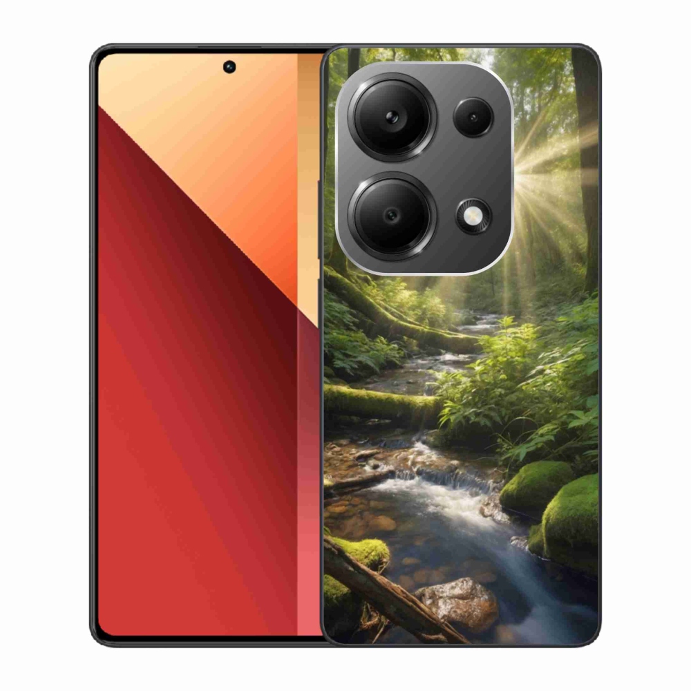 Gelový kryt mmCase na Xiaomi Redmi Note 13 Pro 4G/Poco M6 Pro - hlubina lesa