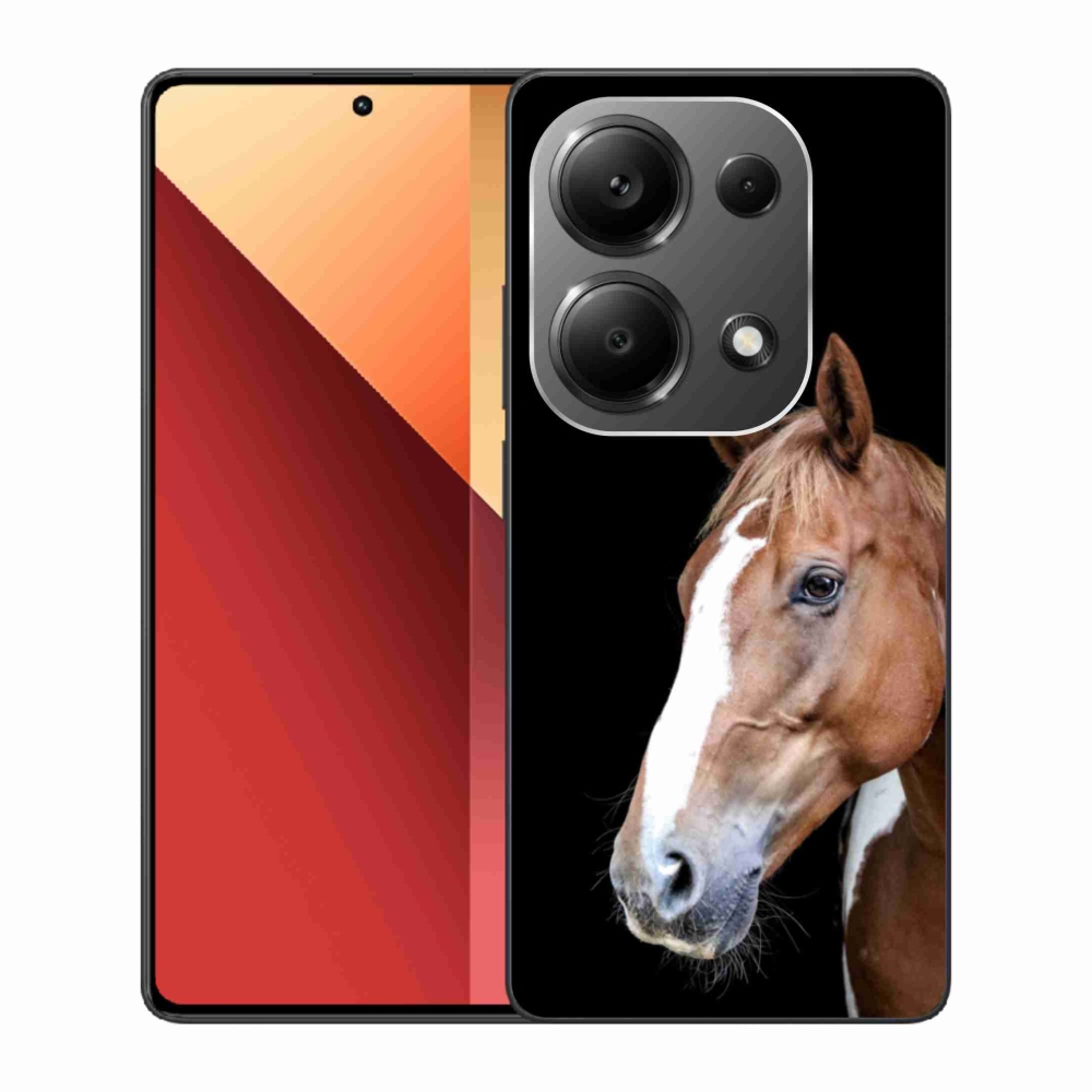 Gelový kryt mmCase na Xiaomi Redmi Note 13 Pro 4G/Poco M6 Pro - hnědý kůň 3